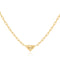 Gold Triangle Necklace